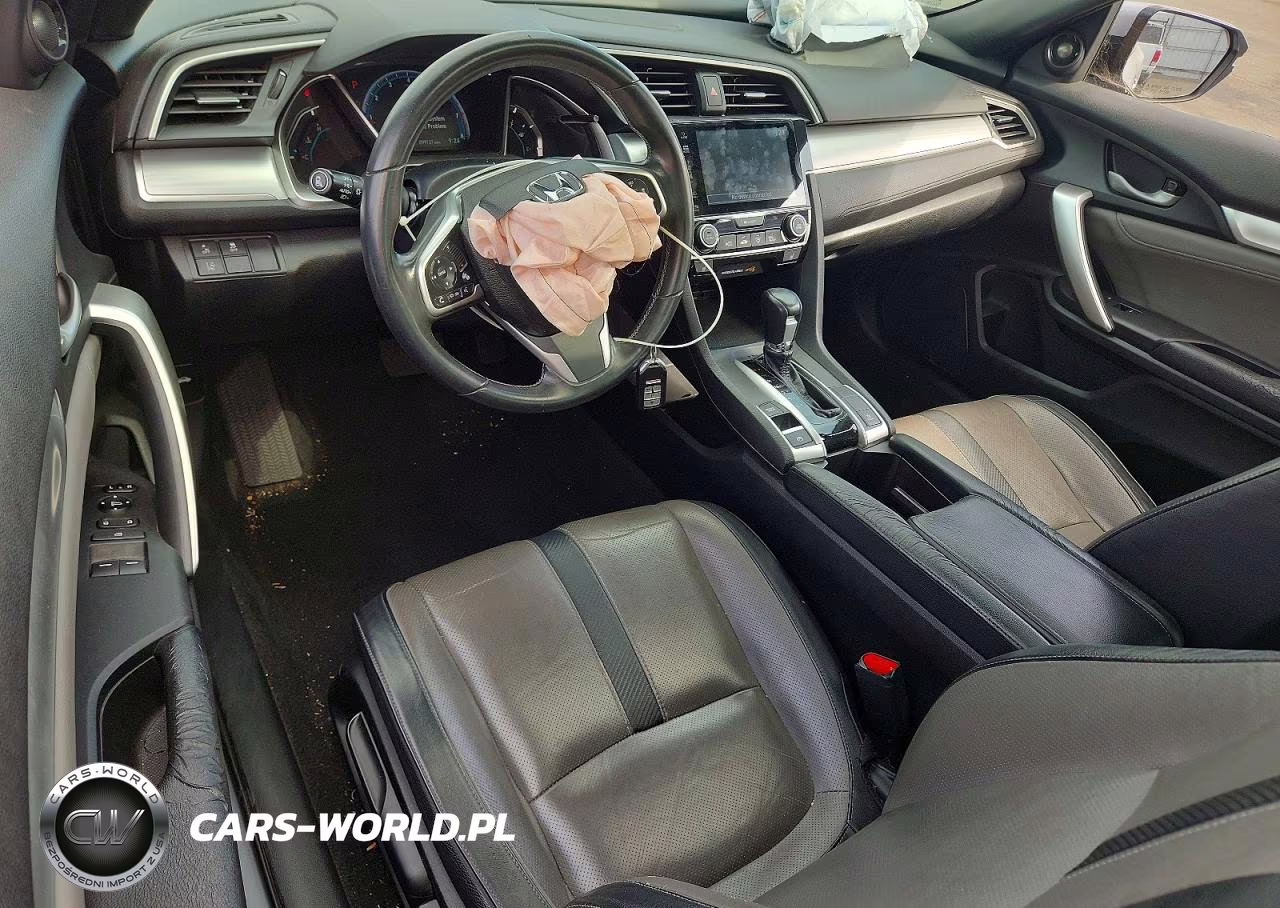 2018 Honda Civic Touring VIN:2HGFC3B97JH354868 - 8