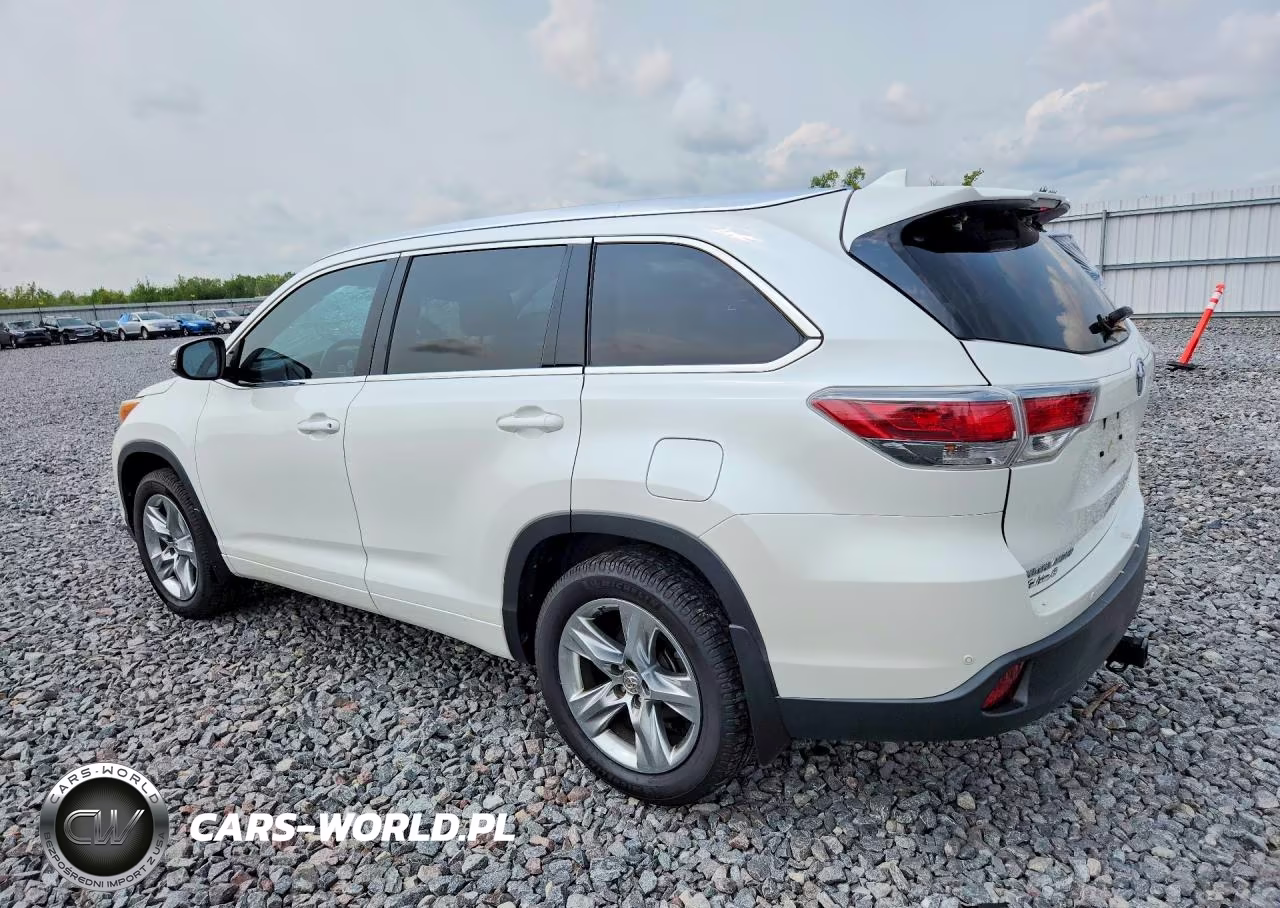 2015 Toyota Highlander Limited VIN:5TDDKRFH1FS220718 - 2