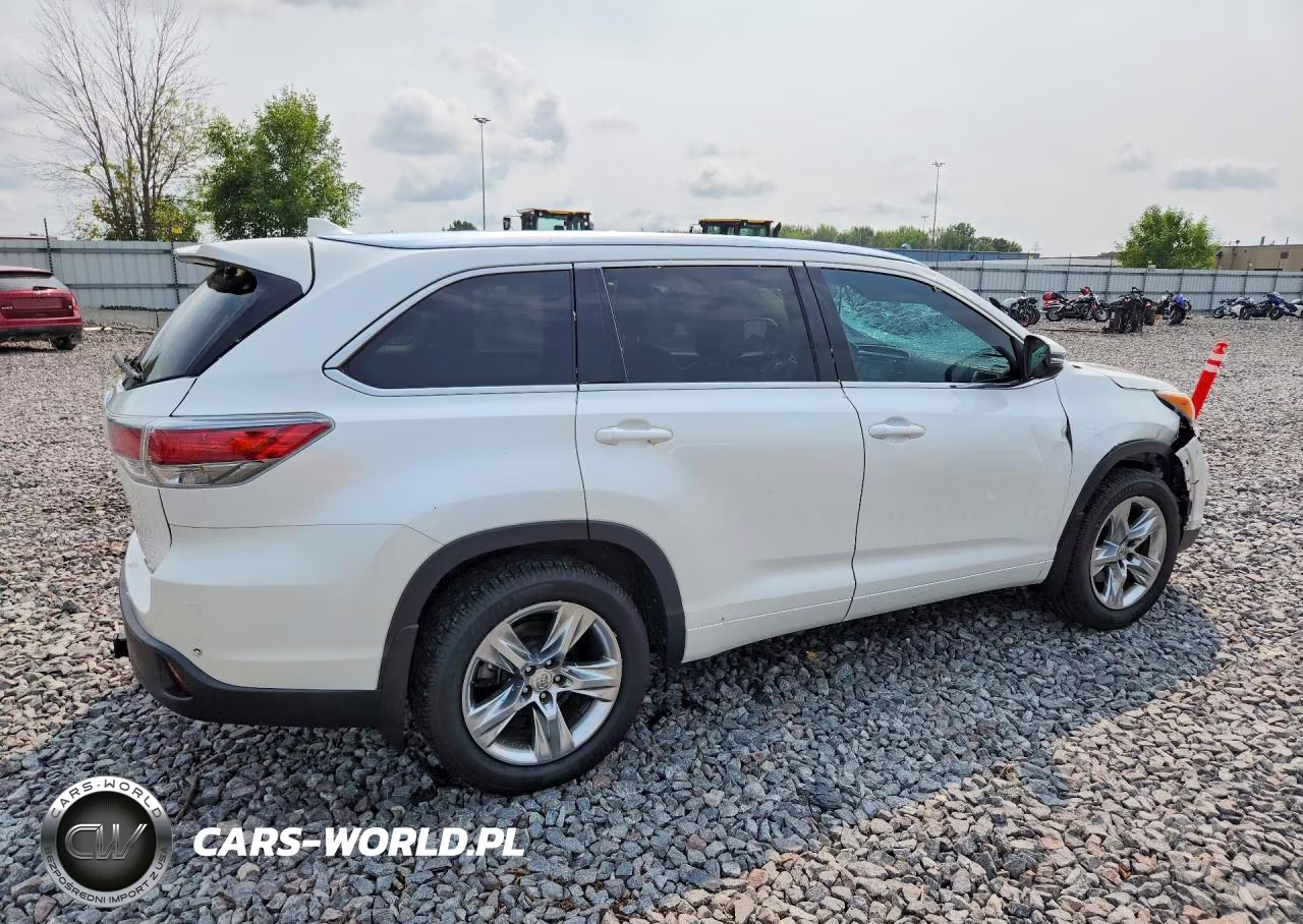 2015 Toyota Highlander Limited VIN:5TDDKRFH1FS220718 - 3