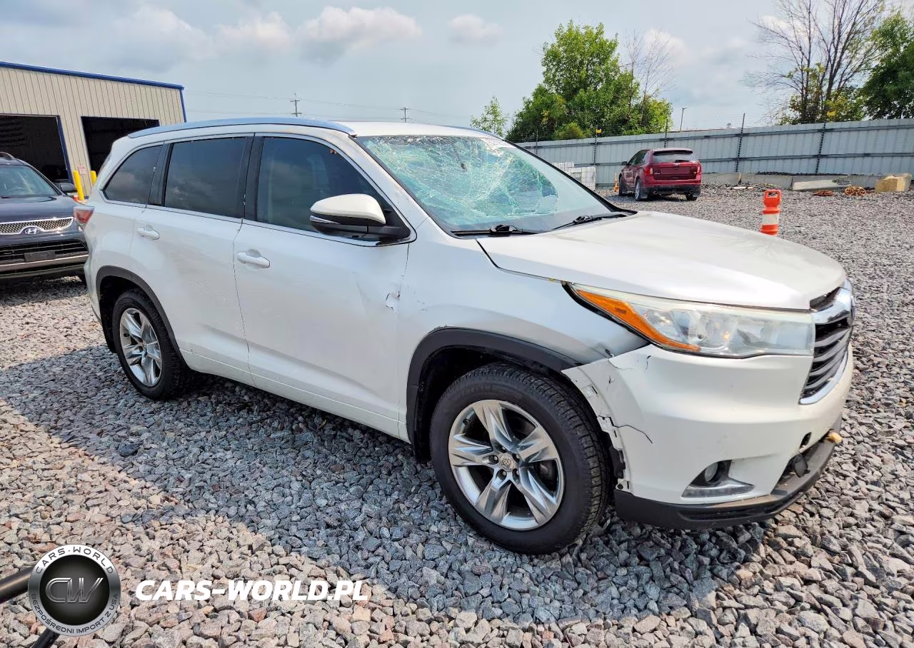2015 Toyota Highlander Limited VIN:5TDDKRFH1FS220718 - 4