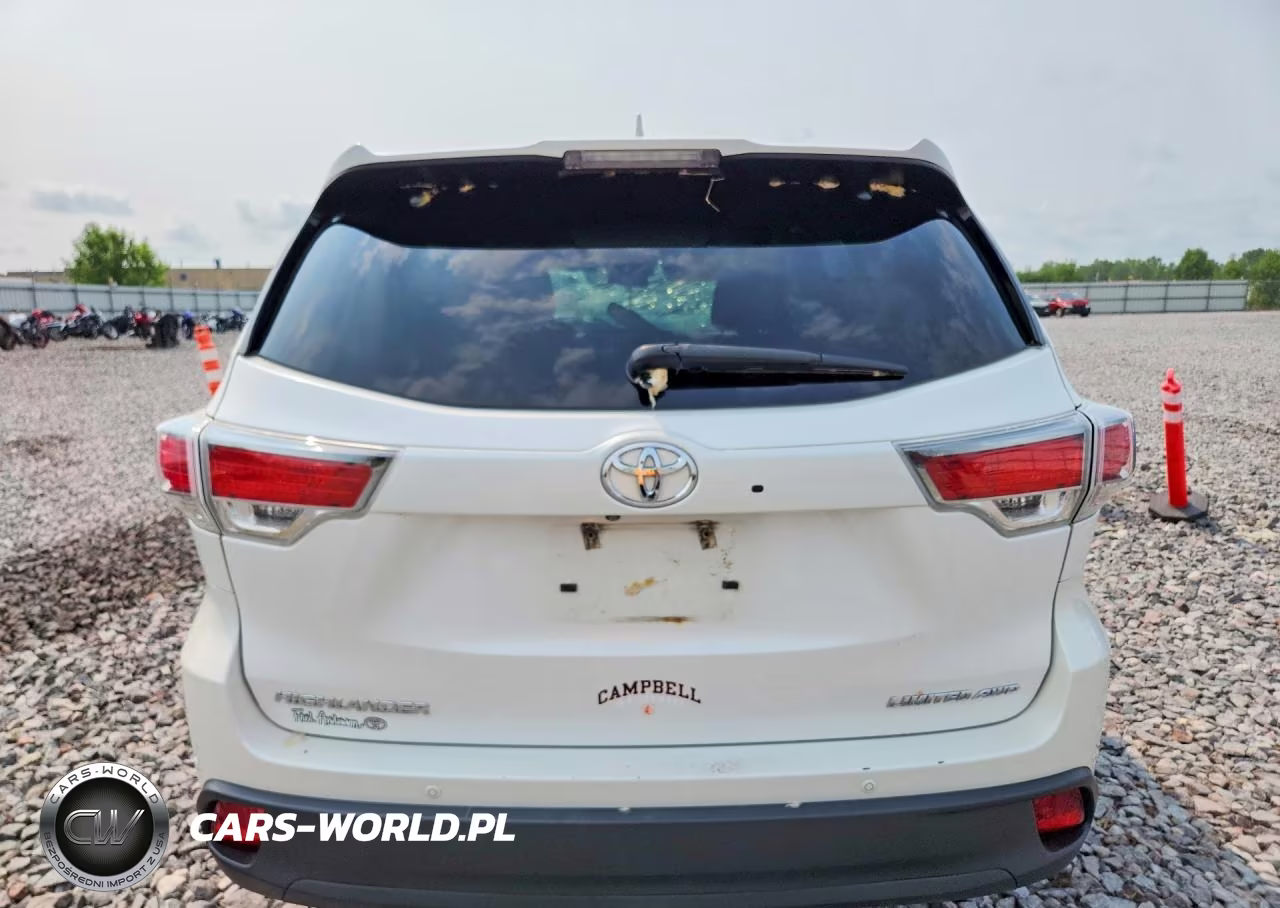 2015 Toyota Highlander Limited VIN:5TDDKRFH1FS220718 - 6