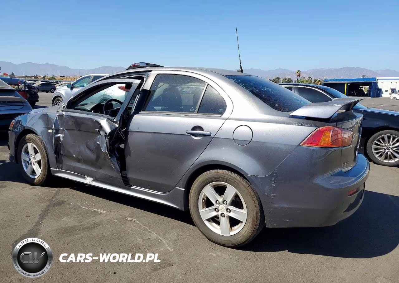 2009 Mitsubishi Lancer Es-Es Sport VIN:JA3AU26U29U035609 - 2
