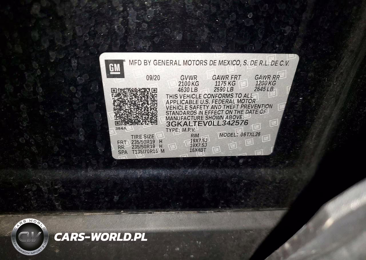 2020 GMC Terrain Sle VIN:3GKALTEV0LL342576 - 13