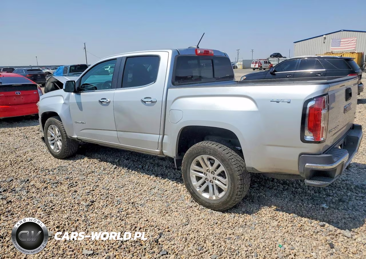 2016 GMC Canyon Slt VIN:1GTG6DE33G1333904 - 2