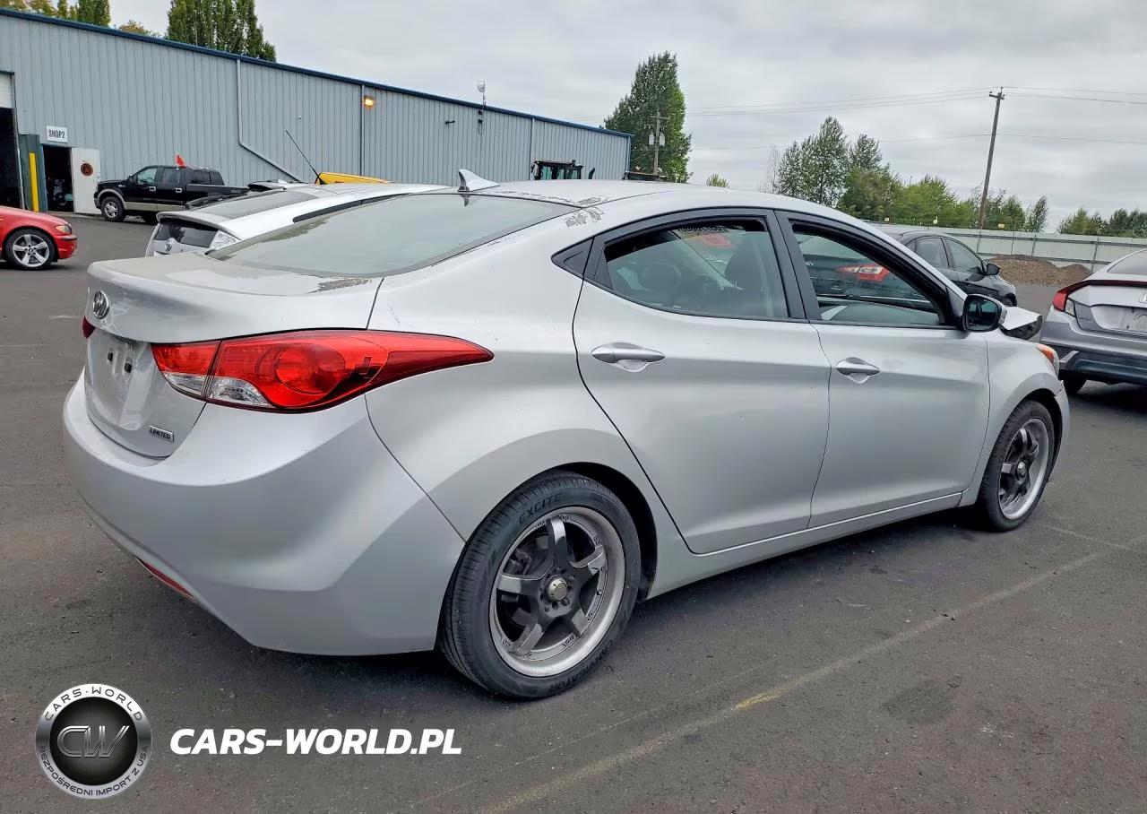 2012 Hyundai Elantra Limited VIN:KMHDH4AE4CU349442 - 3