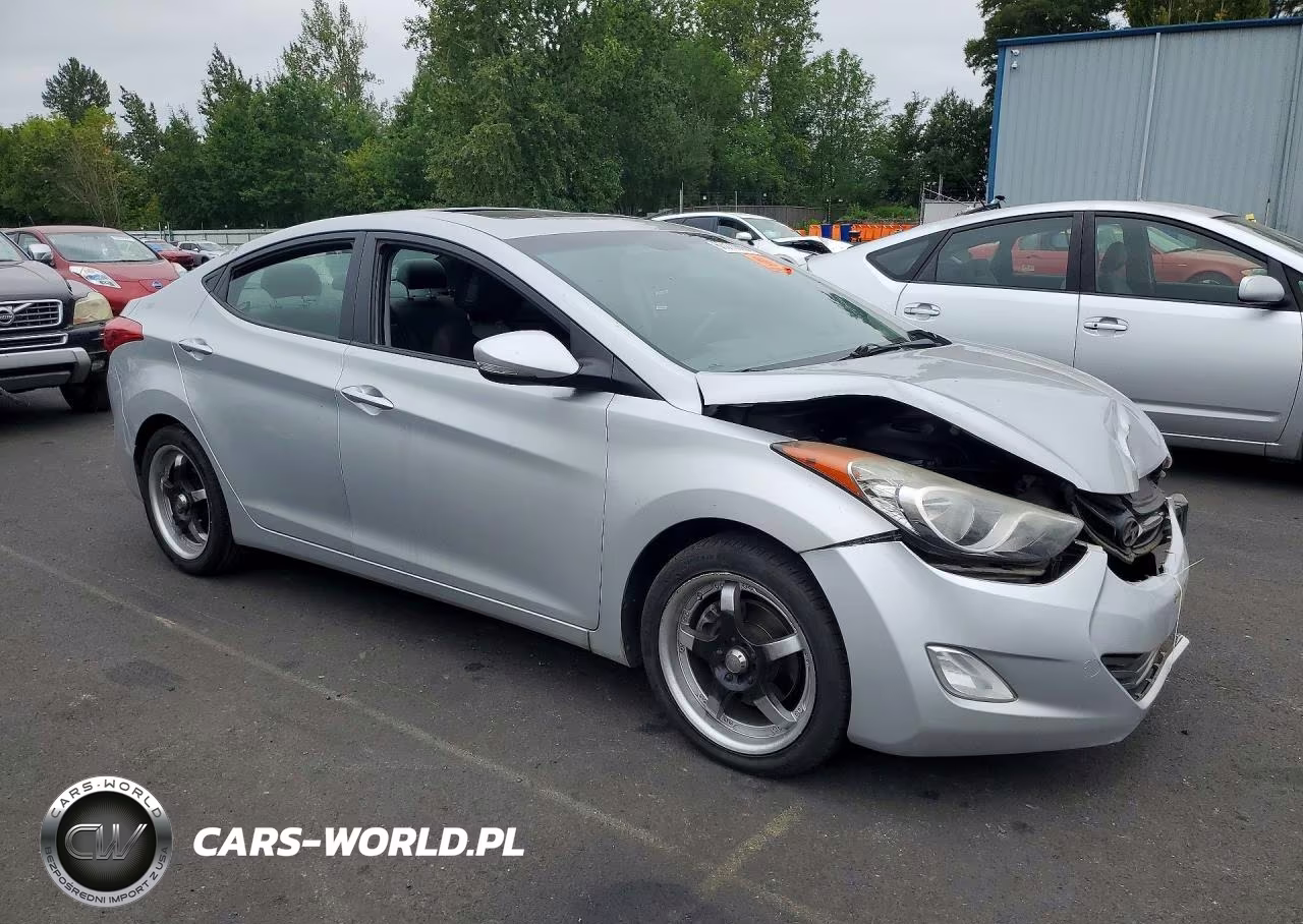 2012 Hyundai Elantra Limited VIN:KMHDH4AE4CU349442 - 4