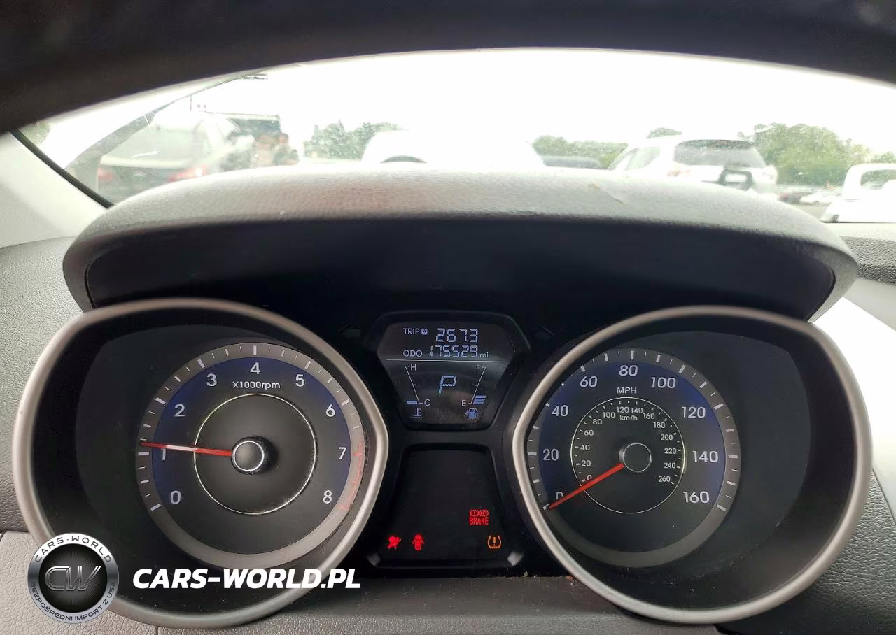 2012 Hyundai Elantra Limited VIN:KMHDH4AE4CU349442 - 9