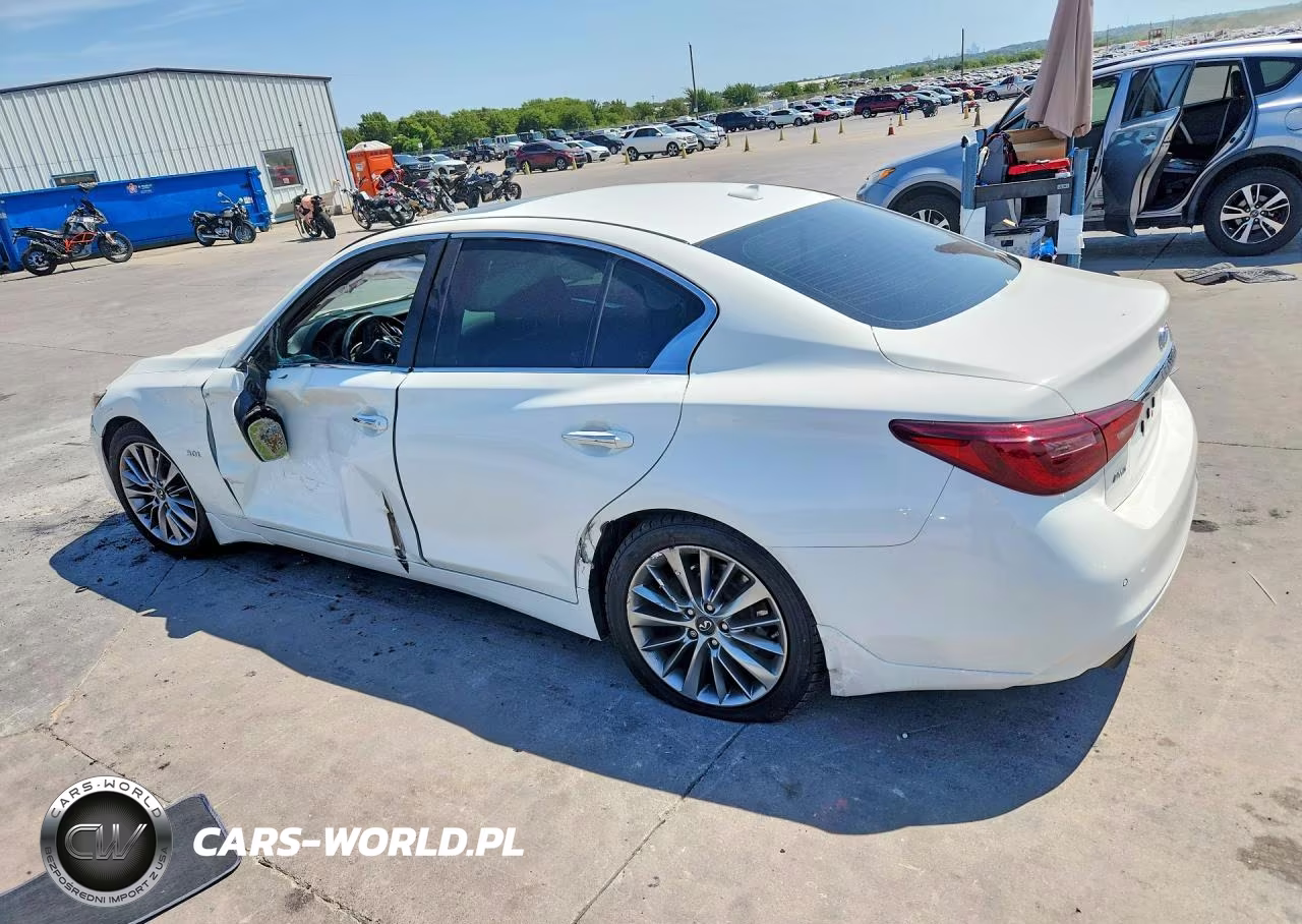 2018 Infiniti Q50 3.0T Luxe VIN:JN1EV7AR9JM434329 - 2