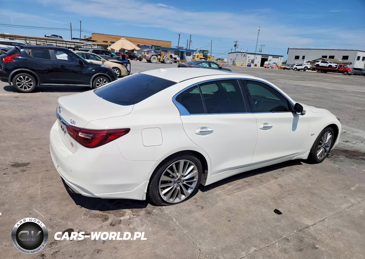 2018 Infiniti Q50 3.0T Luxe VIN:JN1EV7AR9JM434329 - 3