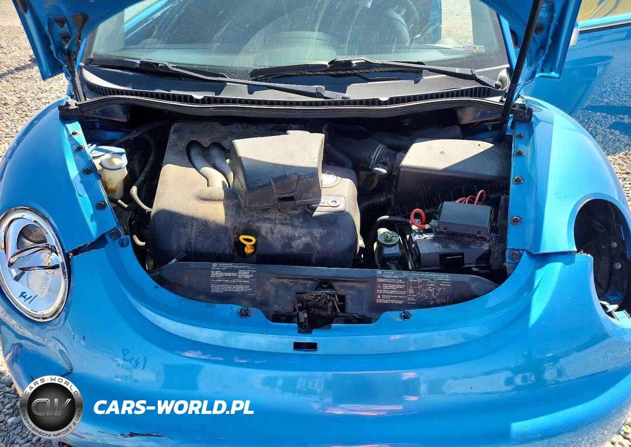 2004 Volkswagen New Beetle Satellite Blue Gls VIN:3VWGK31C94M422271 - 11