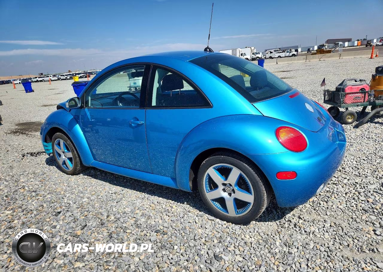 2004 Volkswagen New Beetle Satellite Blue Gls VIN:3VWGK31C94M422271 - 2