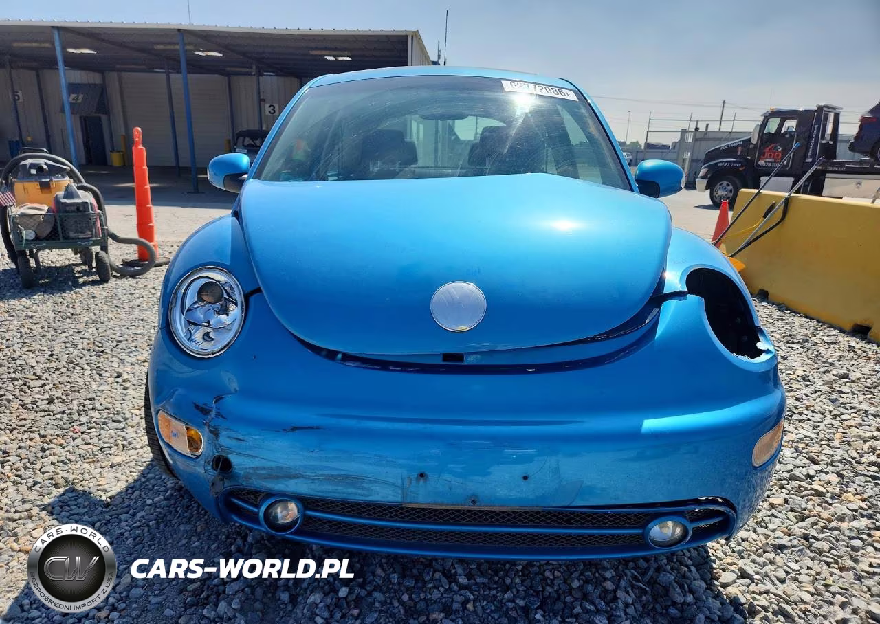 2004 Volkswagen New Beetle Satellite Blue Gls VIN:3VWGK31C94M422271 - 5