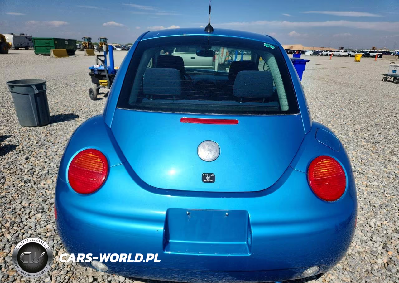 2004 Volkswagen New Beetle Satellite Blue Gls VIN:3VWGK31C94M422271 - 6