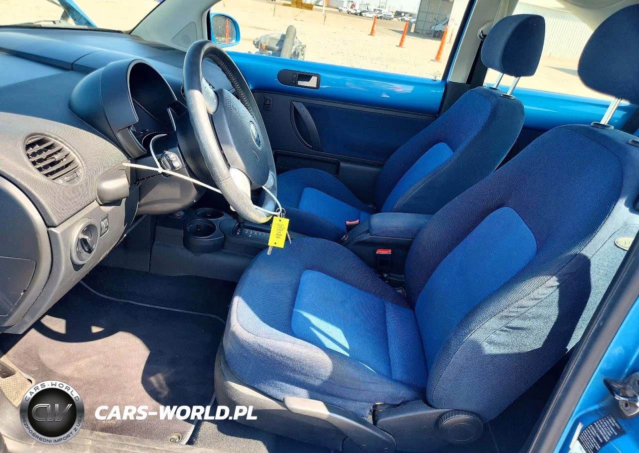 2004 Volkswagen New Beetle Satellite Blue Gls VIN:3VWGK31C94M422271 - 7