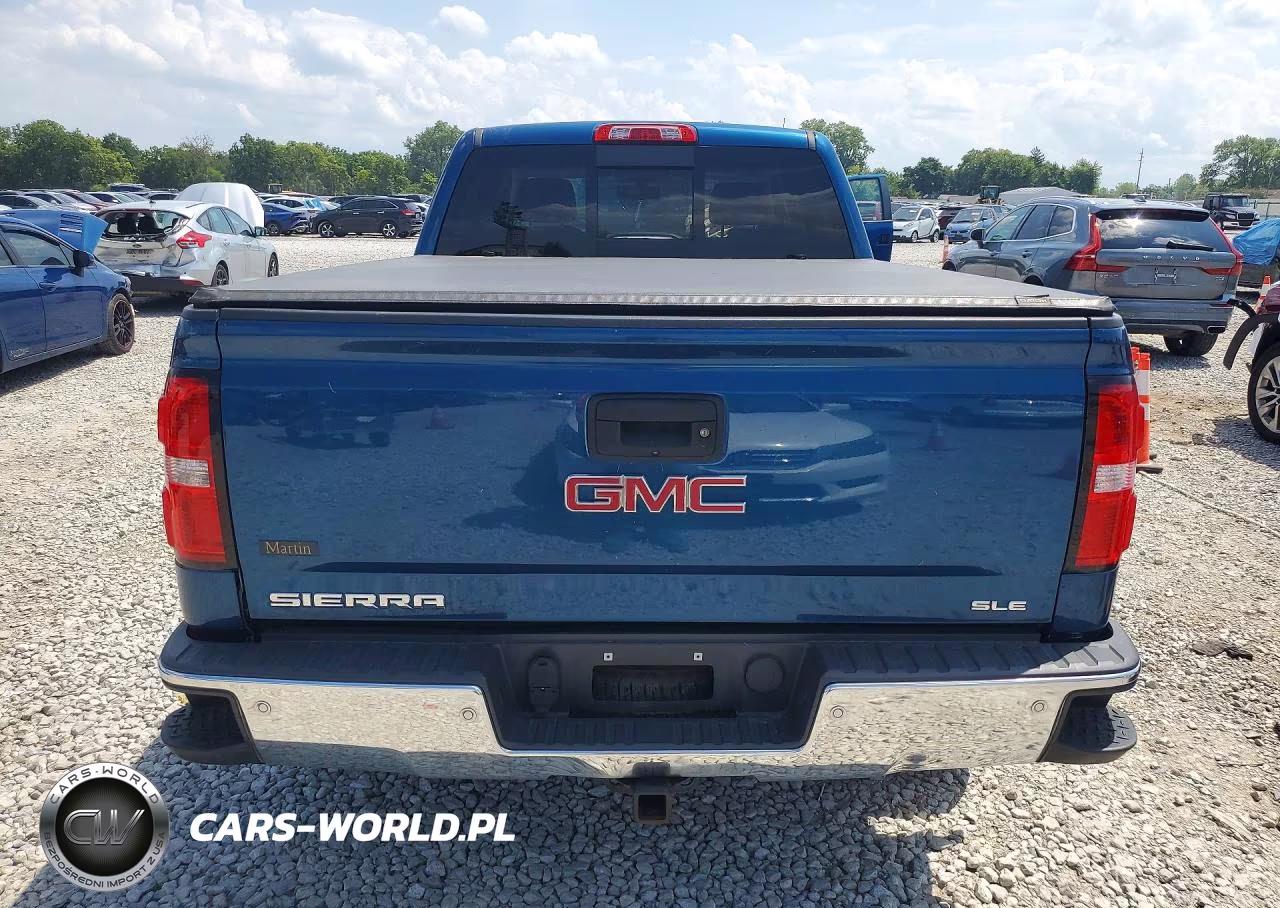 2018 GMC Sierra K1500 Sle VIN:3GTU2MEC5JG128317 - 6