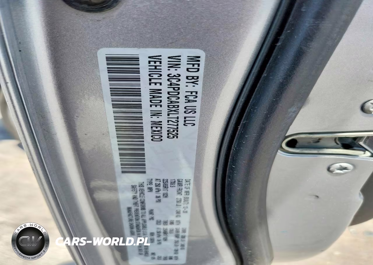 2020 Dodge Journey Se VIN:3C4PDCABXLT277525 - 12