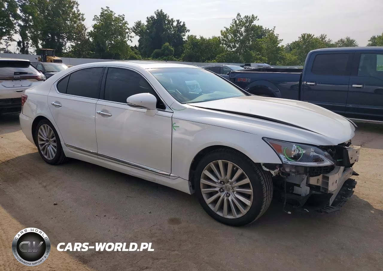 2013 Lexus Ls 460 VIN:JTHCL5EF0D5019251 - 4