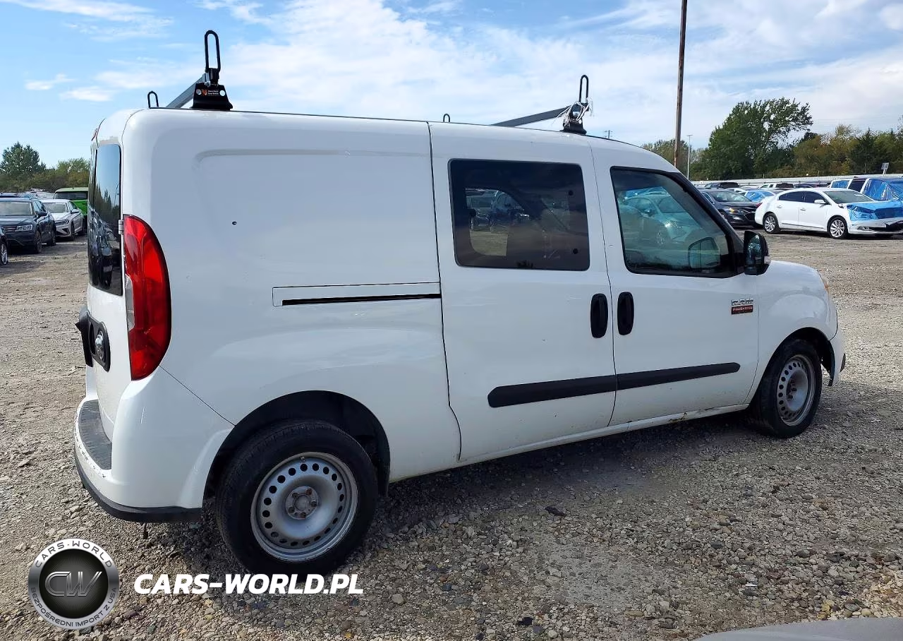 2016 Ram Promaster City Slt Delivery Van VIN:ZFBERFBT0G6B79823 - 3