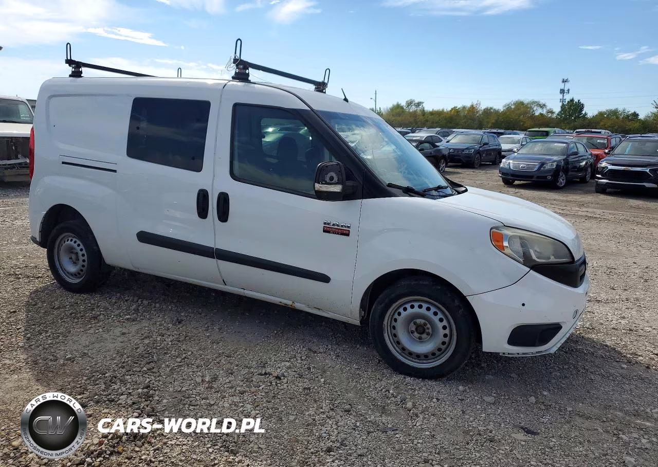 2016 Ram Promaster City Slt Delivery Van VIN:ZFBERFBT0G6B79823 - 4