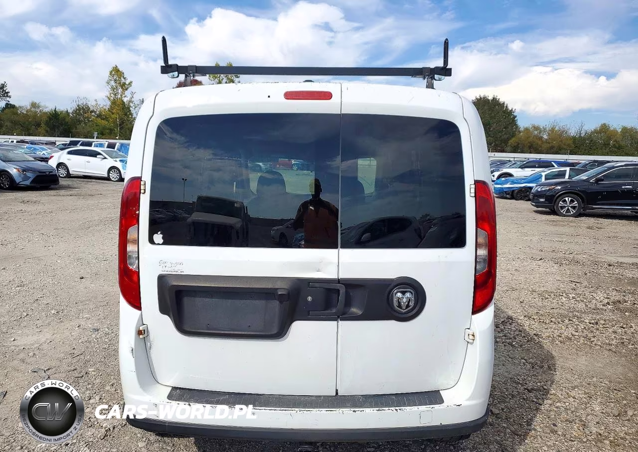 2016 Ram Promaster City Slt Delivery Van VIN:ZFBERFBT0G6B79823 - 6