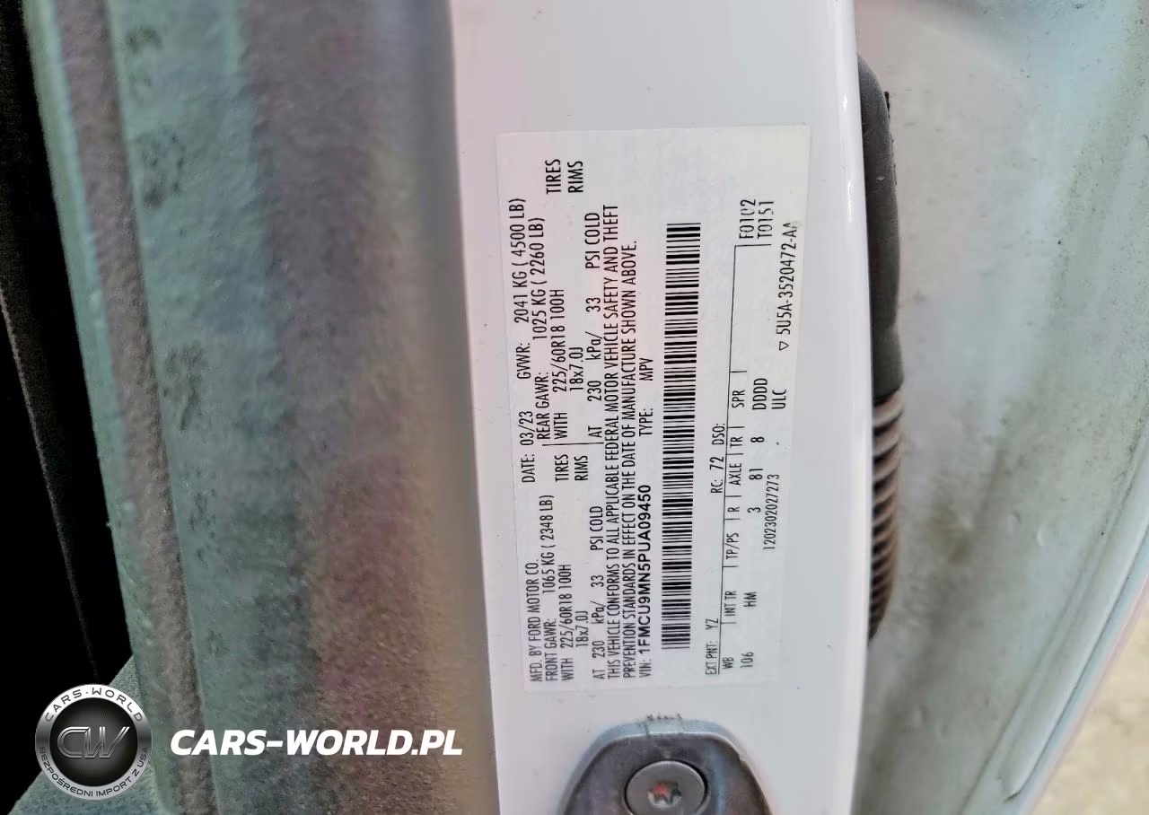 2023 Ford Escape St Line VIN:1FMCU9MN5PUA09450 - 13