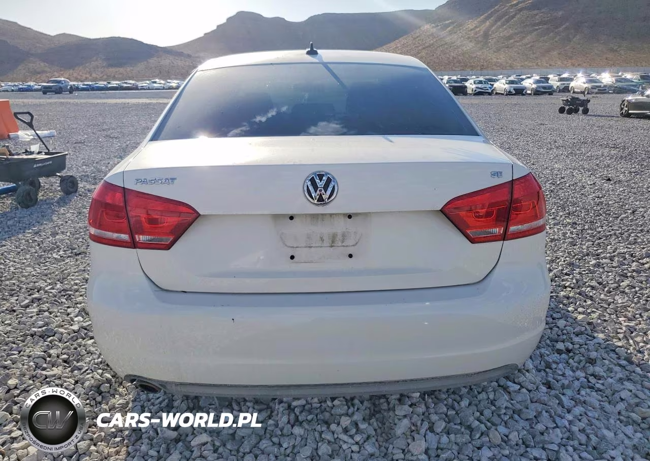 2013 Volkswagen Passat Se VIN:1VWBP7A33DC108720 - 6