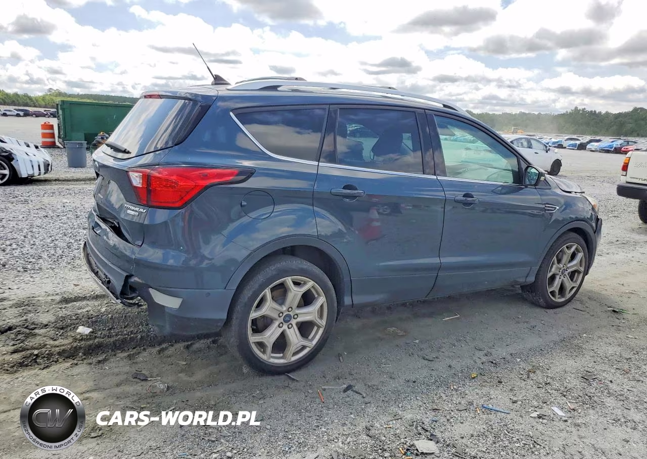 2019 Ford Escape Titanium VIN:1FMCU9J92KUB78728 - 3