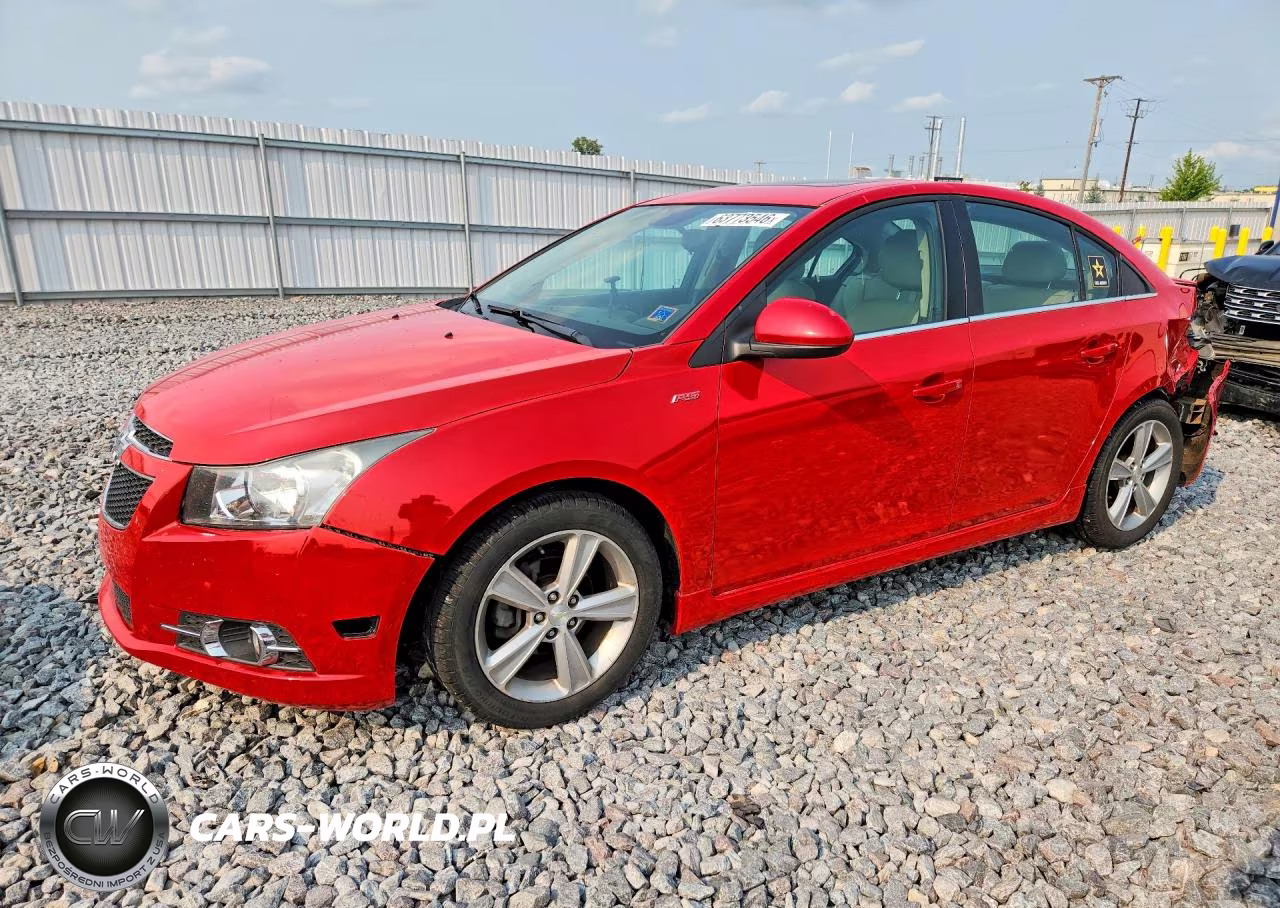 2014 Chevrolet Cruze Lt VIN:1G1PE5SB6E7274287 - 1