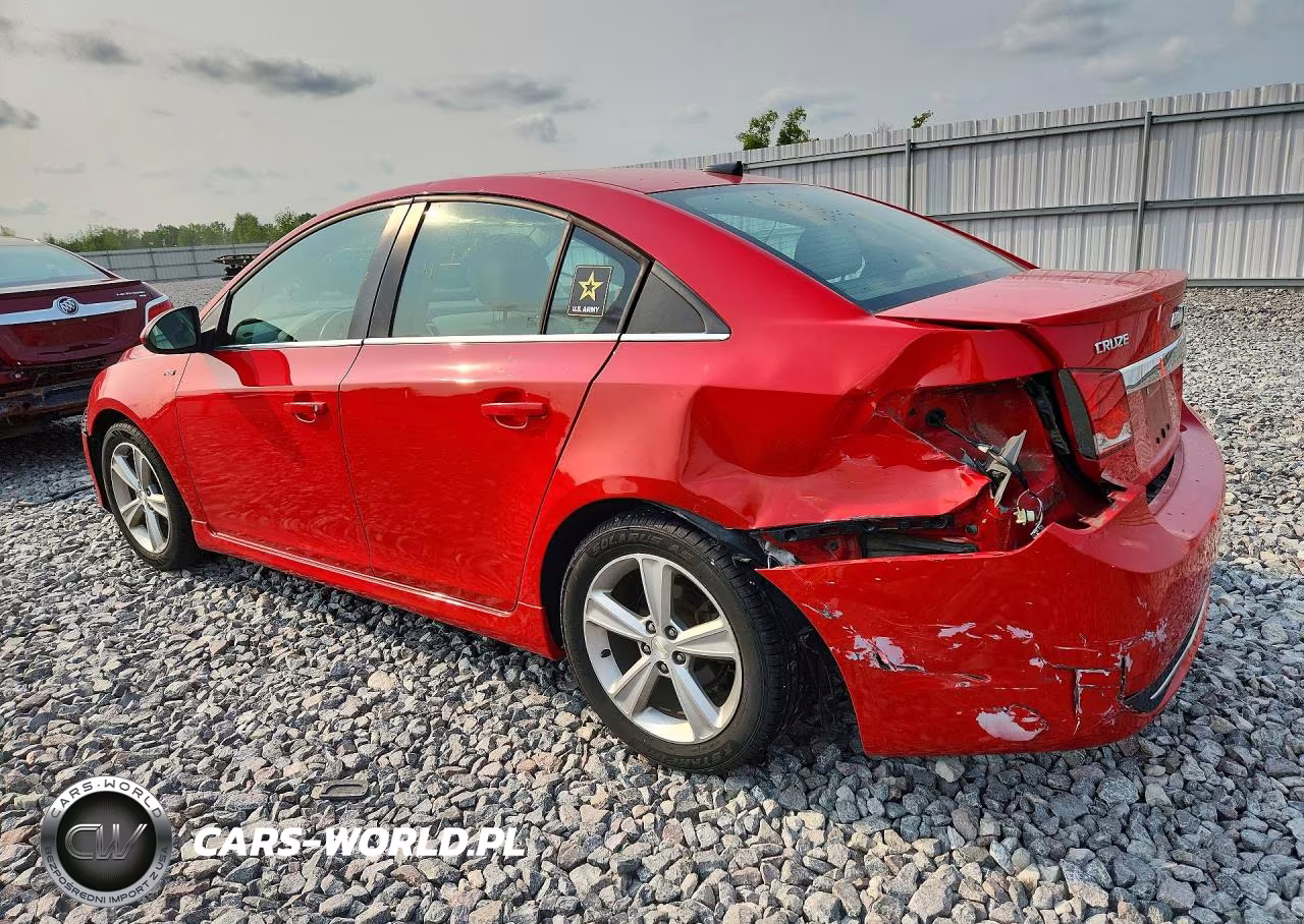 2014 Chevrolet Cruze Lt VIN:1G1PE5SB6E7274287 - 2