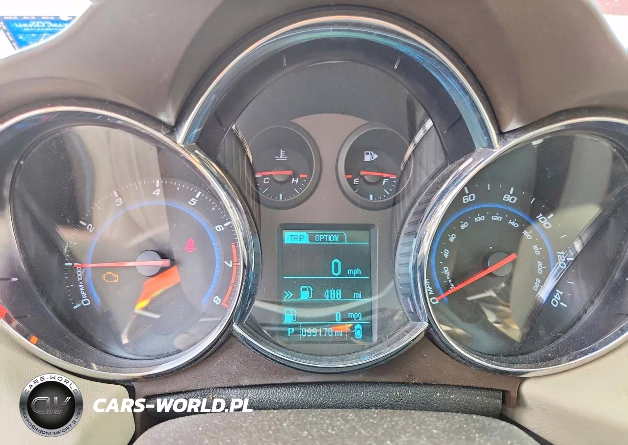 2014 Chevrolet Cruze Lt VIN:1G1PE5SB6E7274287 - 9