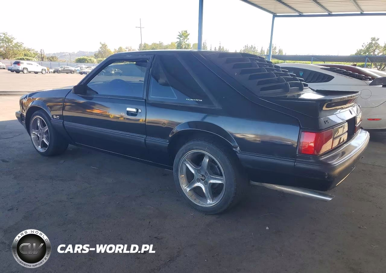 1991 Ford Mustang Lx VIN:1FACP41E5MF120766 - 2