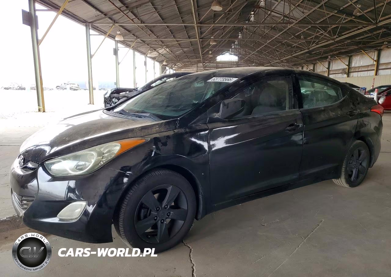 2013 Hyundai Elantra Gls VIN:KMHDH4AE0DU668063 - 1