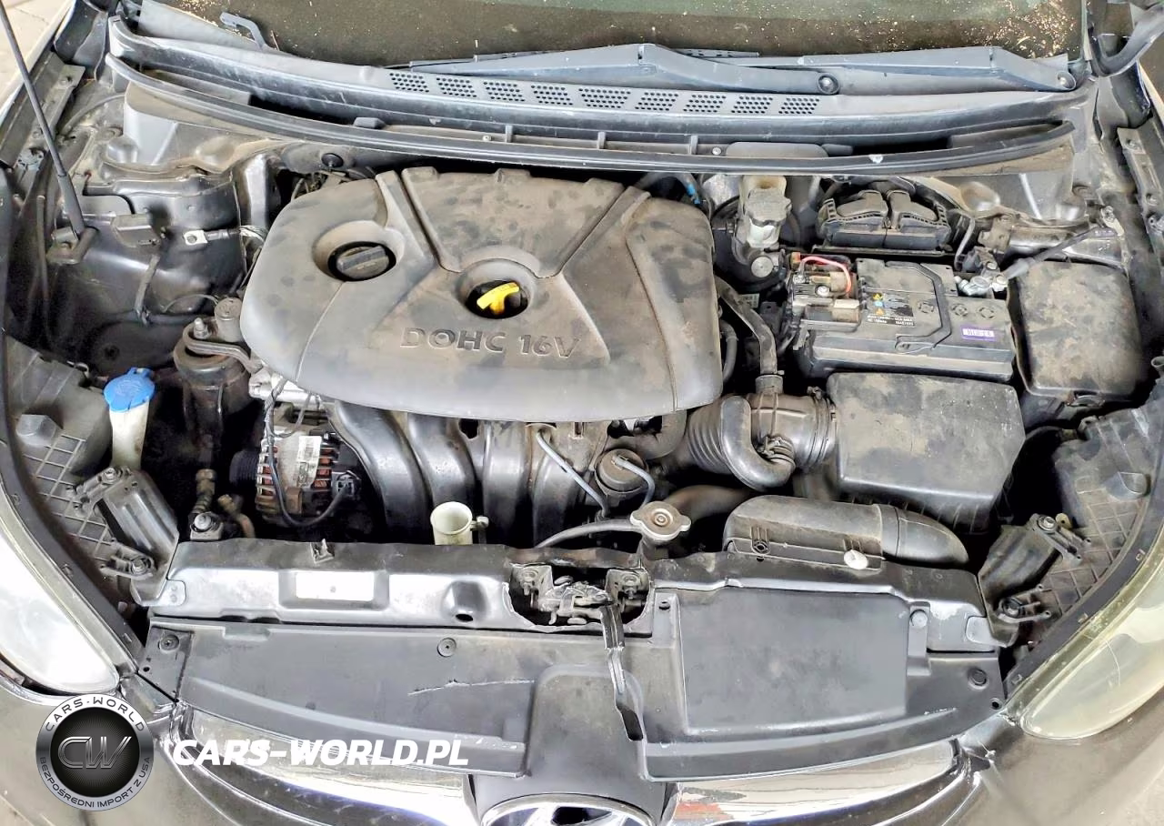 2013 Hyundai Elantra Gls VIN:KMHDH4AE0DU668063 - 11
