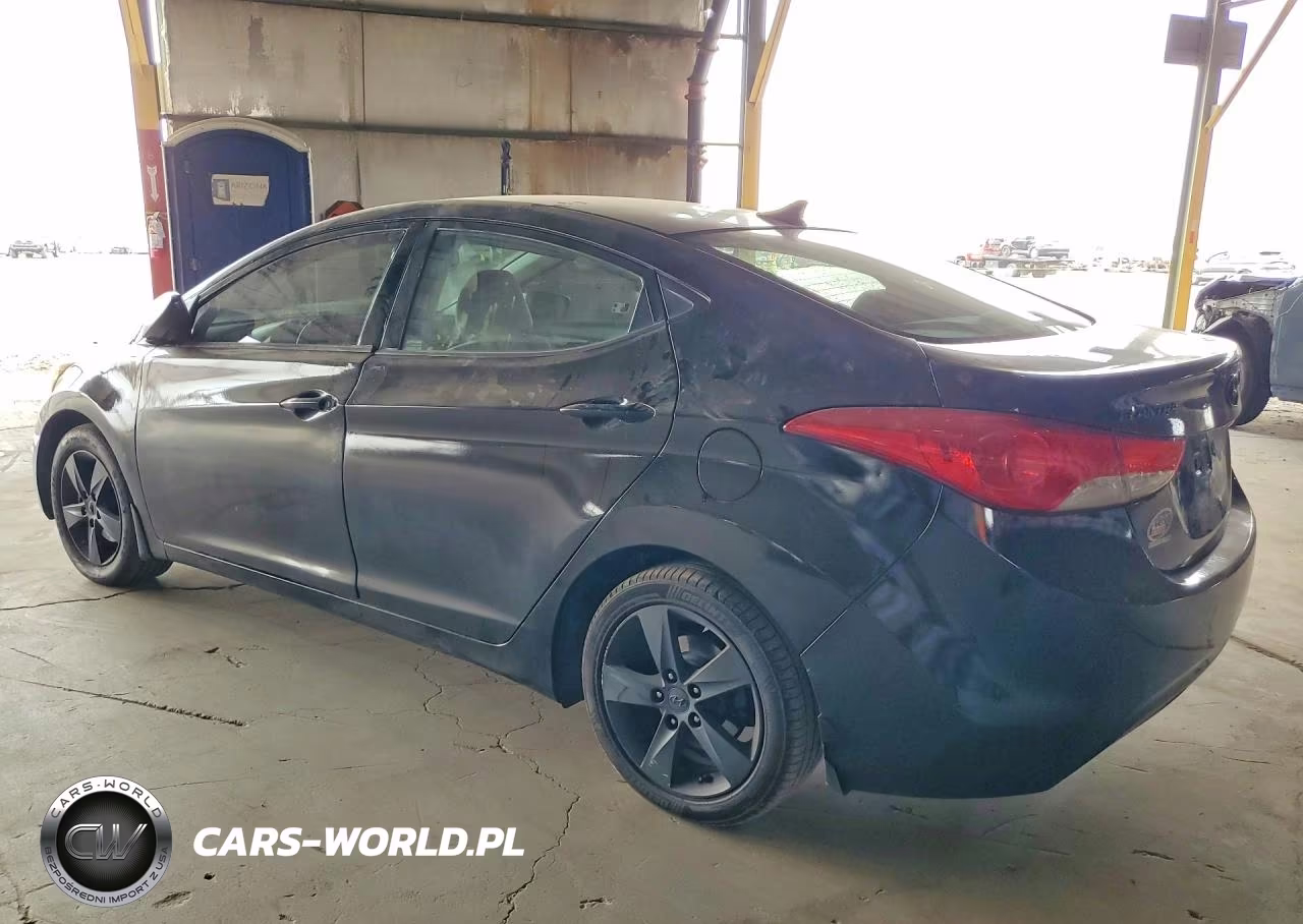 2013 Hyundai Elantra Gls VIN:KMHDH4AE0DU668063 - 2