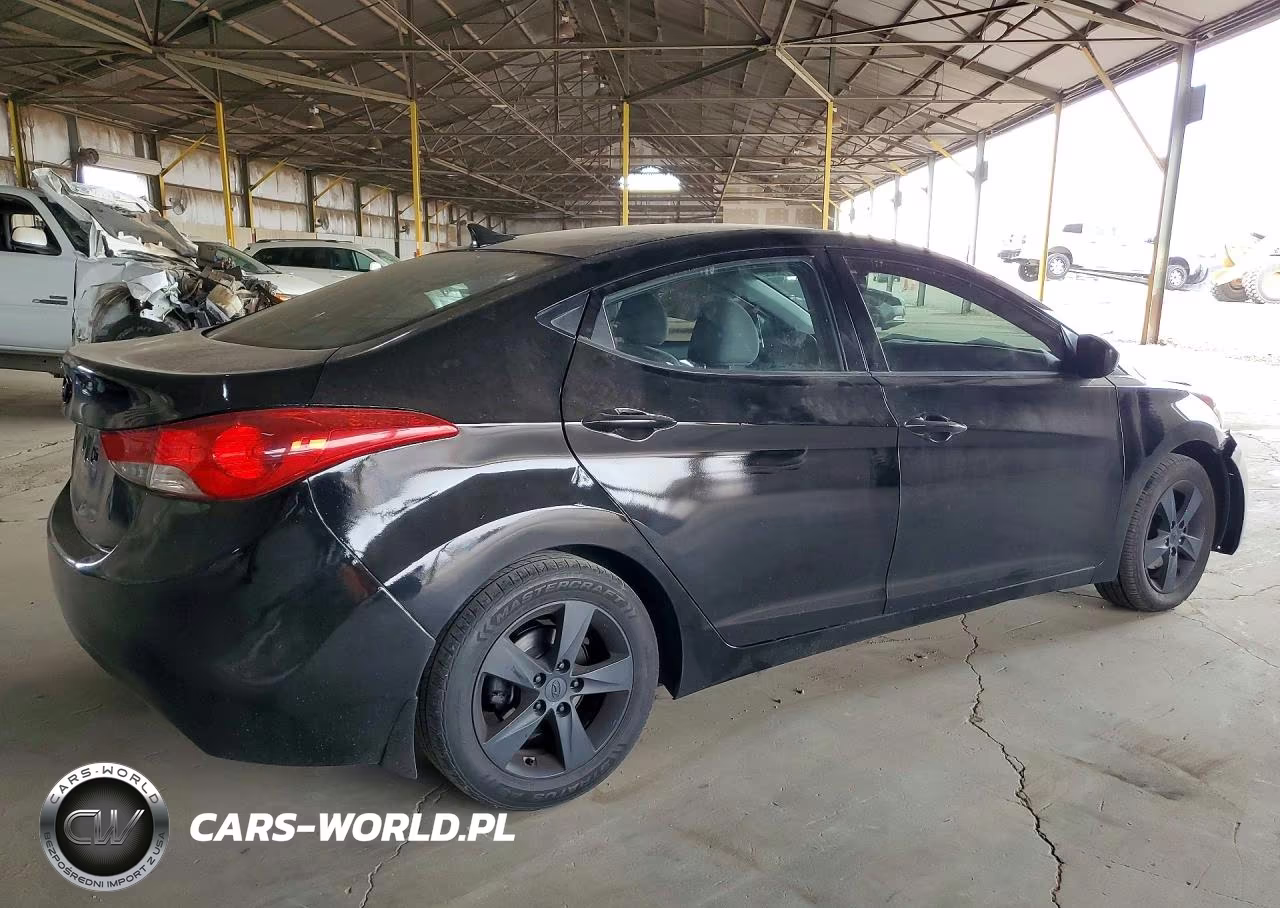2013 Hyundai Elantra Gls VIN:KMHDH4AE0DU668063 - 3