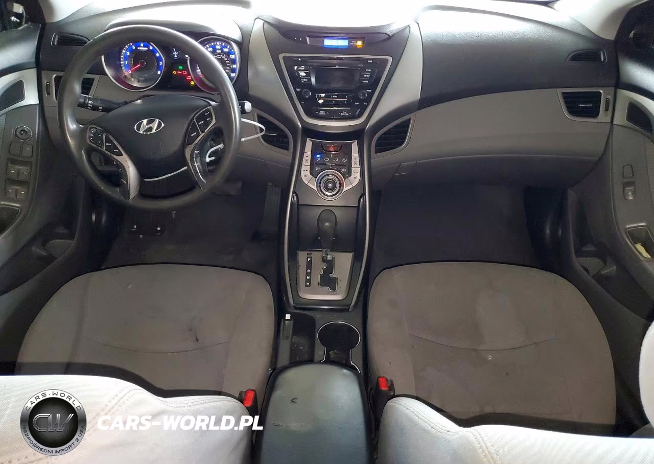 2013 Hyundai Elantra Gls VIN:KMHDH4AE0DU668063 - 8