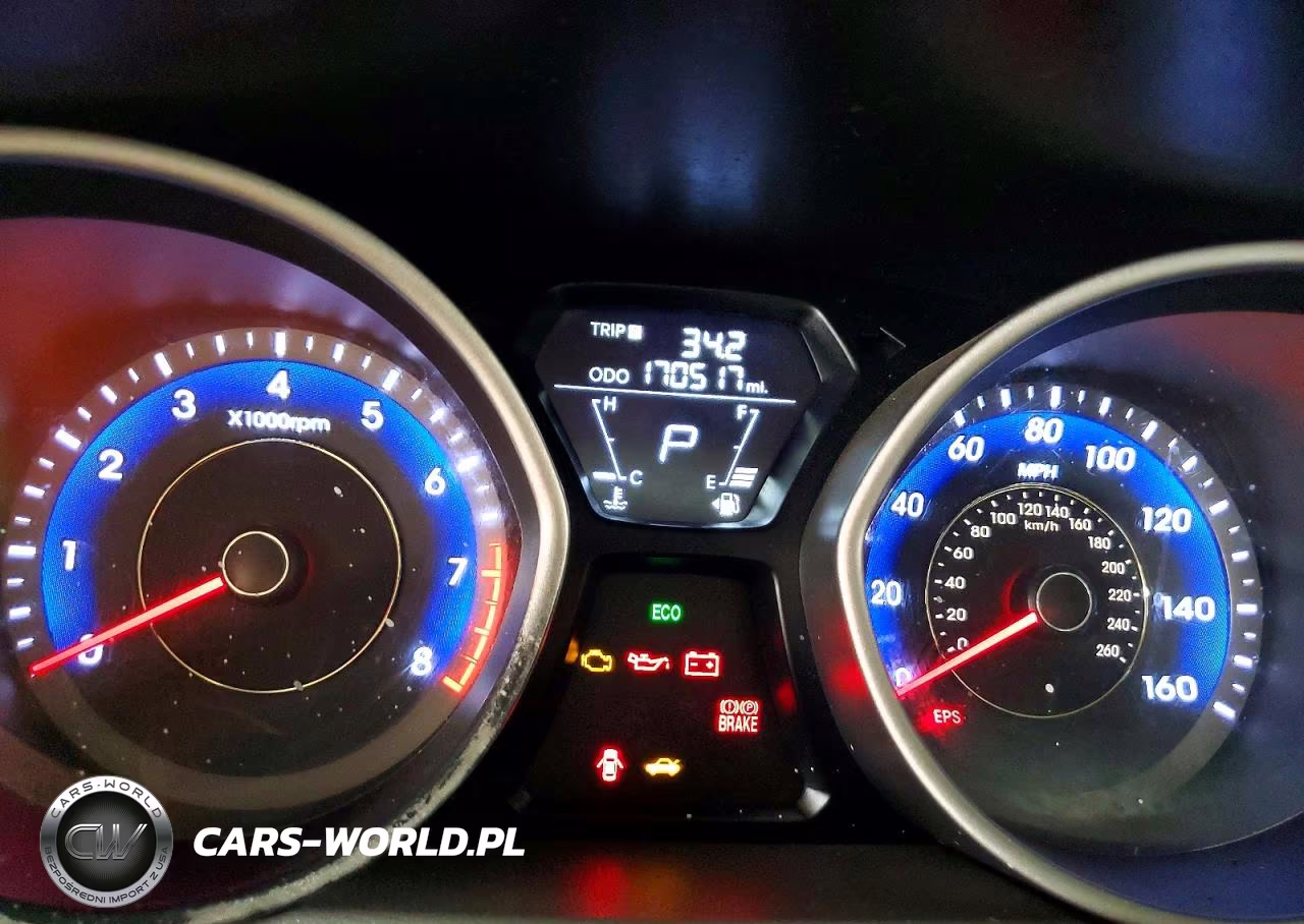 2013 Hyundai Elantra Gls VIN:KMHDH4AE0DU668063 - 9