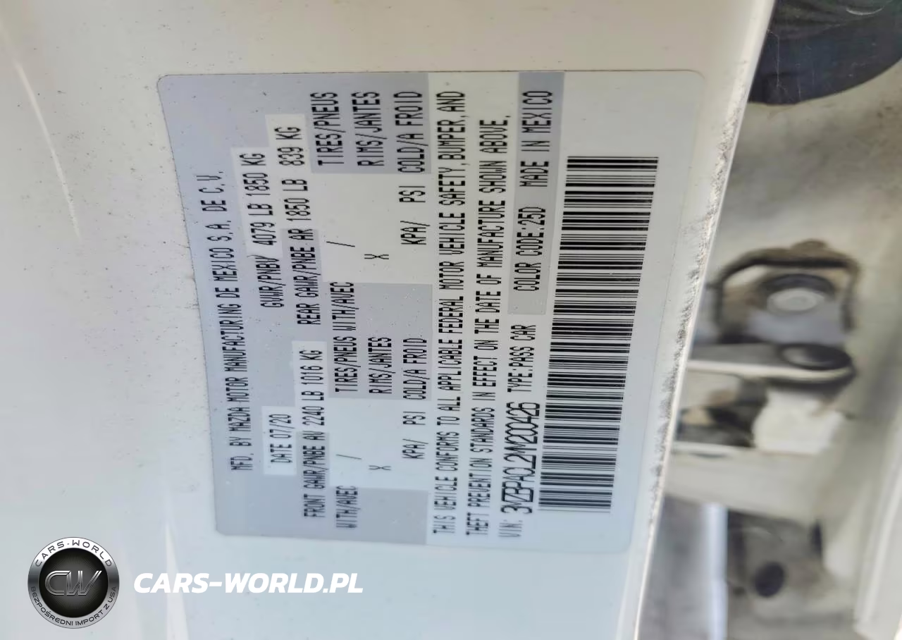 2021 Mazda 3 Preferred VIN:3MZBPACL2MM200426 - 13