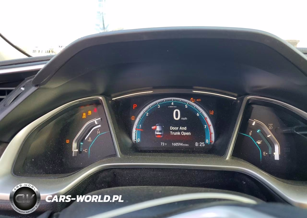 2019 Honda Civic Ex VIN:19XFC1F34KE214220 - 9