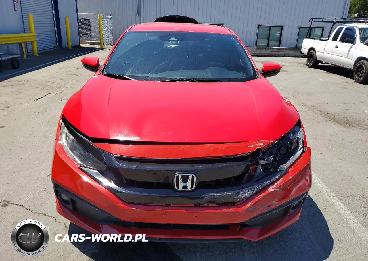 2019 Honda Civic Sport VIN:2HGFC2F81KH572253 - 5