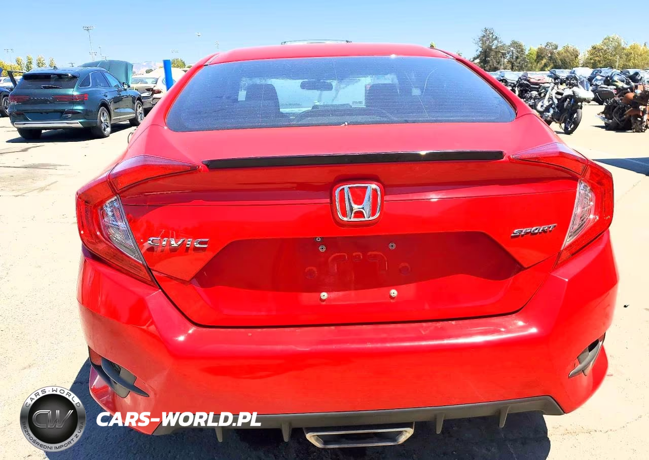 2019 Honda Civic Sport VIN:2HGFC2F81KH572253 - 6