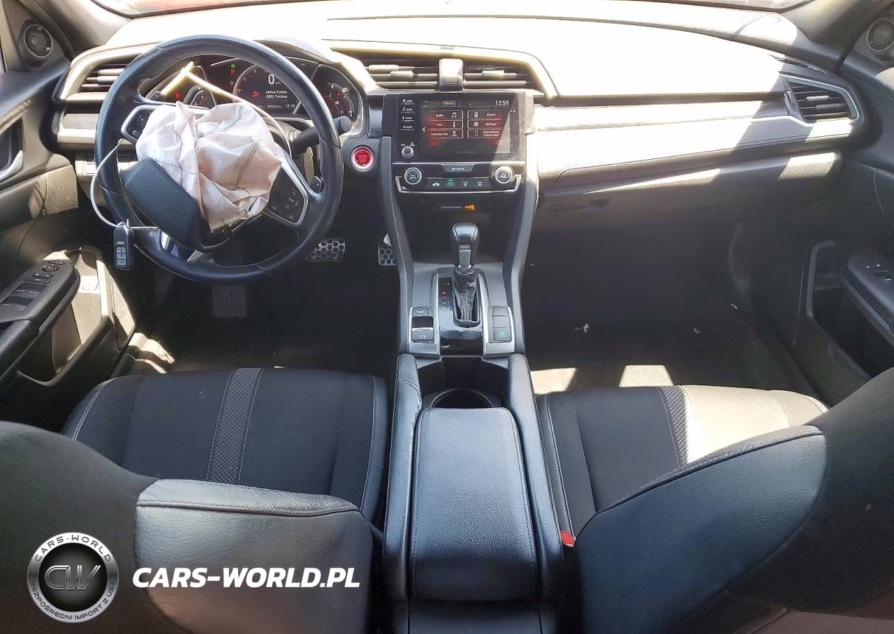 2019 Honda Civic Sport VIN:2HGFC2F81KH572253 - 8
