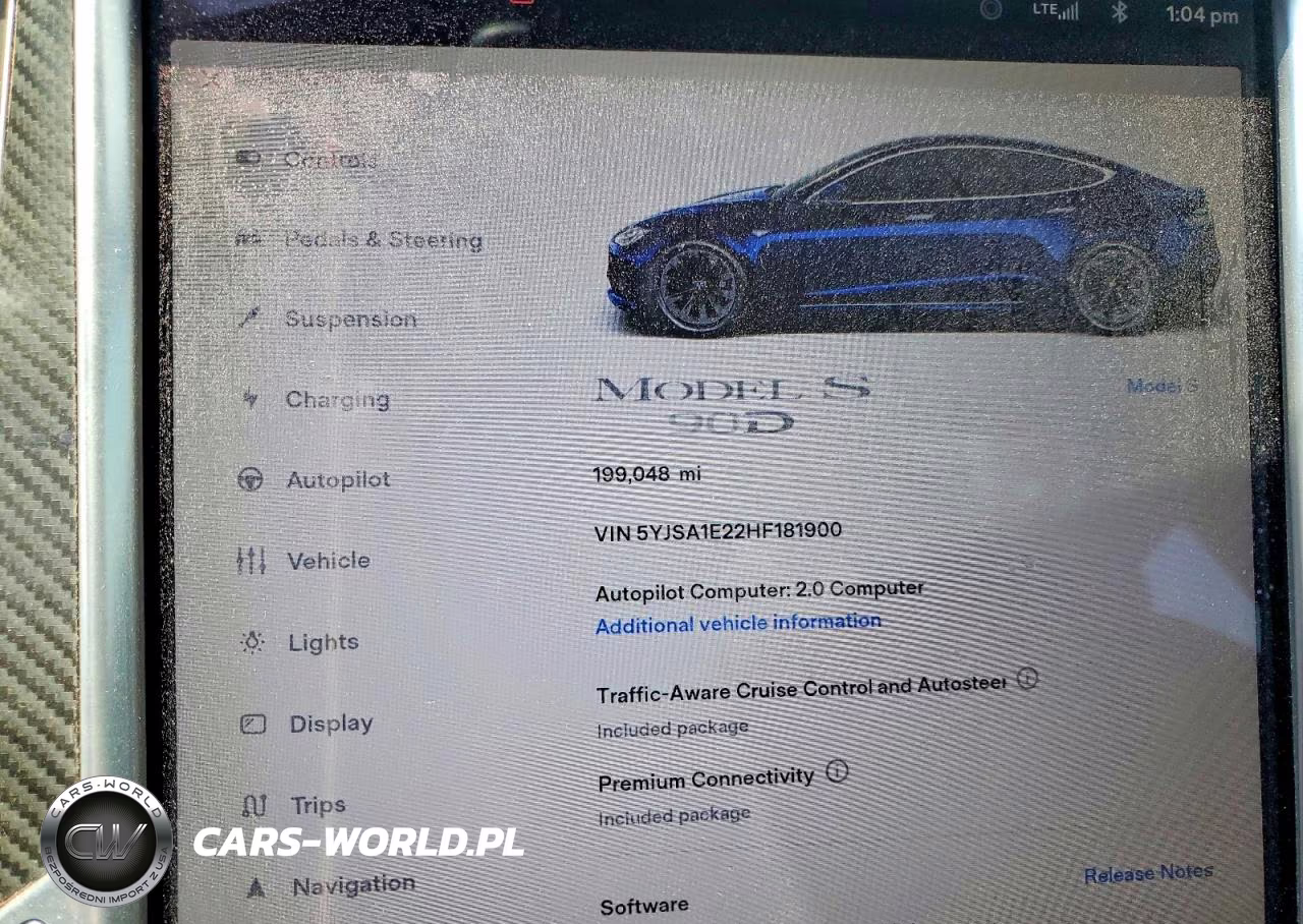 2017 Tesla Model S VIN:5YJSA1E22HF181900 - 9