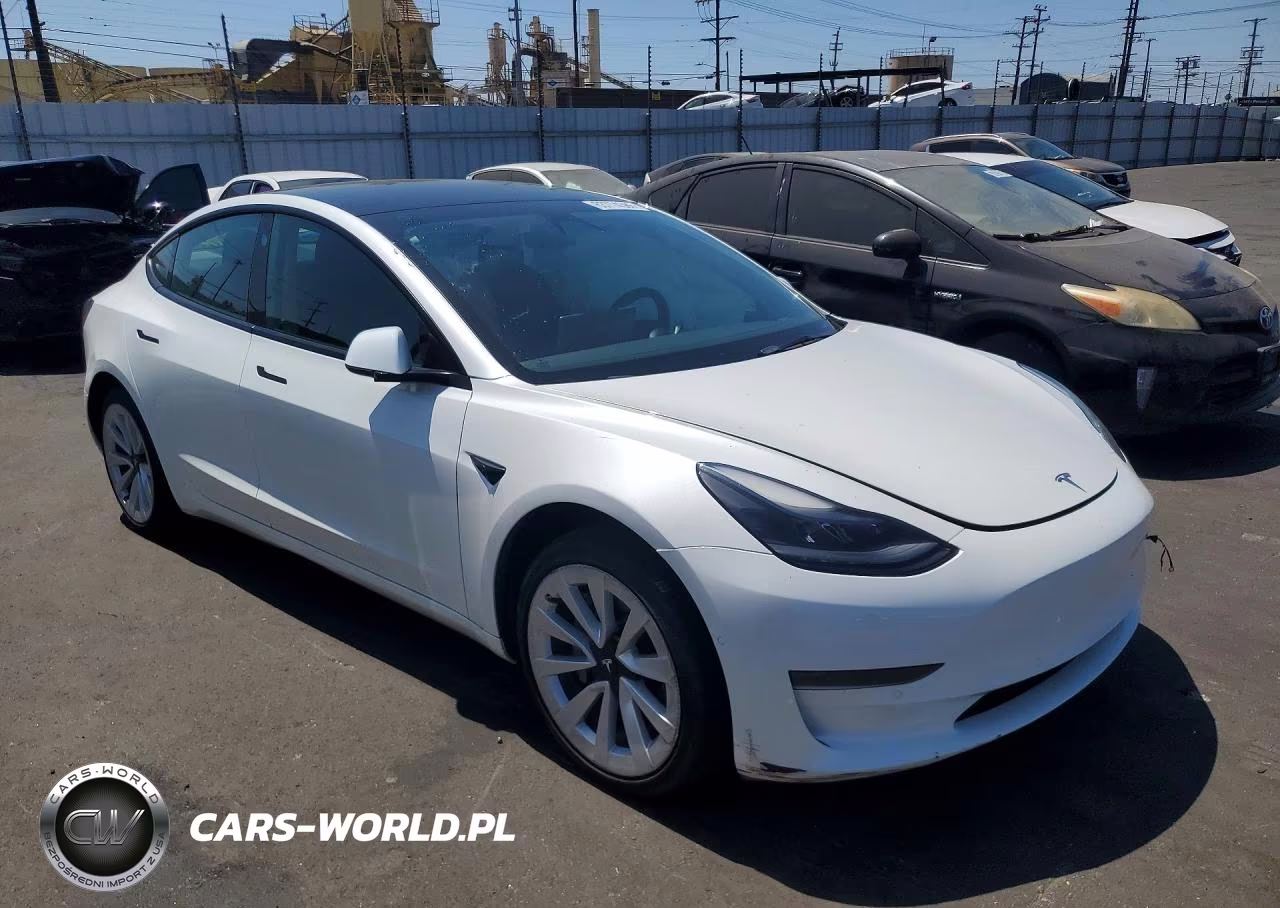 2022 Tesla Model 3 VIN:5YJ3E1EA5NF154573 - 4