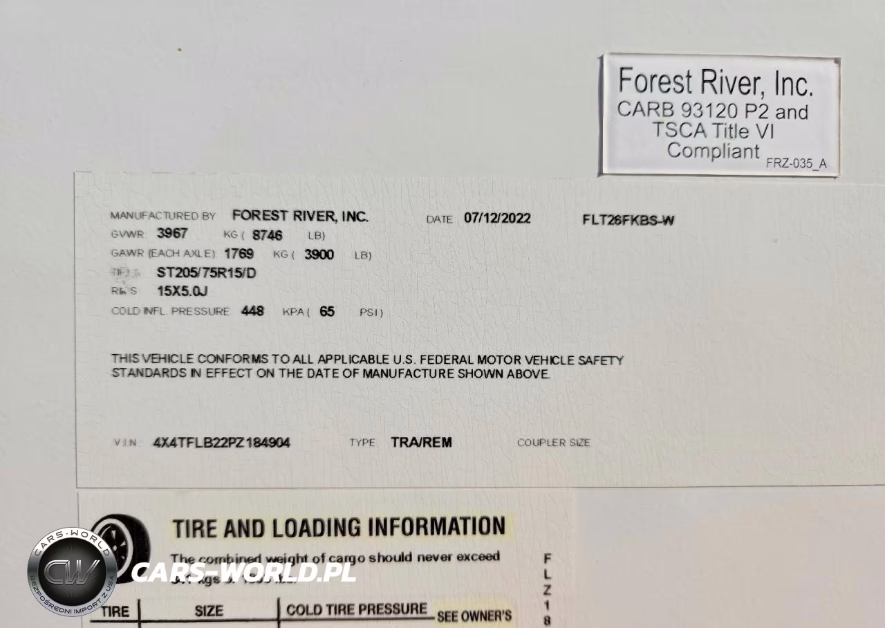 2023 Forest River Flagstaff Super Lite Camper VIN:4X4TFLB22PZ184904 - 10