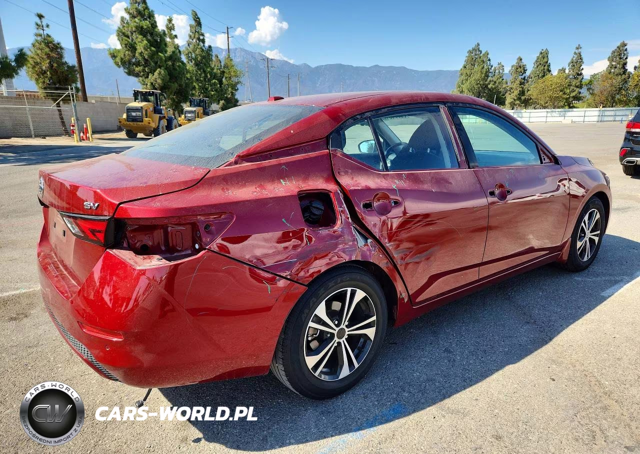 2023 Nissan Sentra Sv VIN:3N1AB8CVXPY322376 - 3
