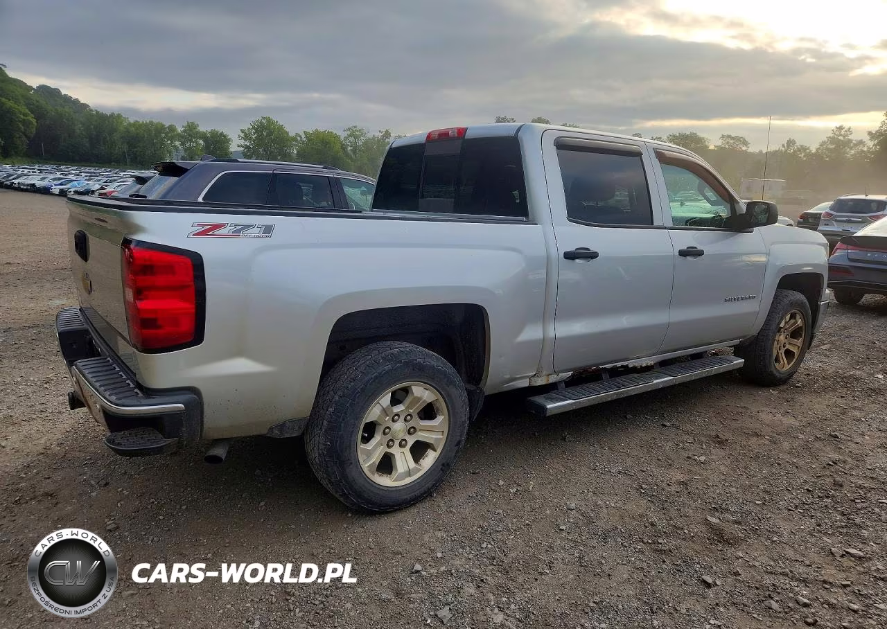 2014 Chevrolet Silverado K1500 Lt VIN:3GCUKREC6EG251269 - 3