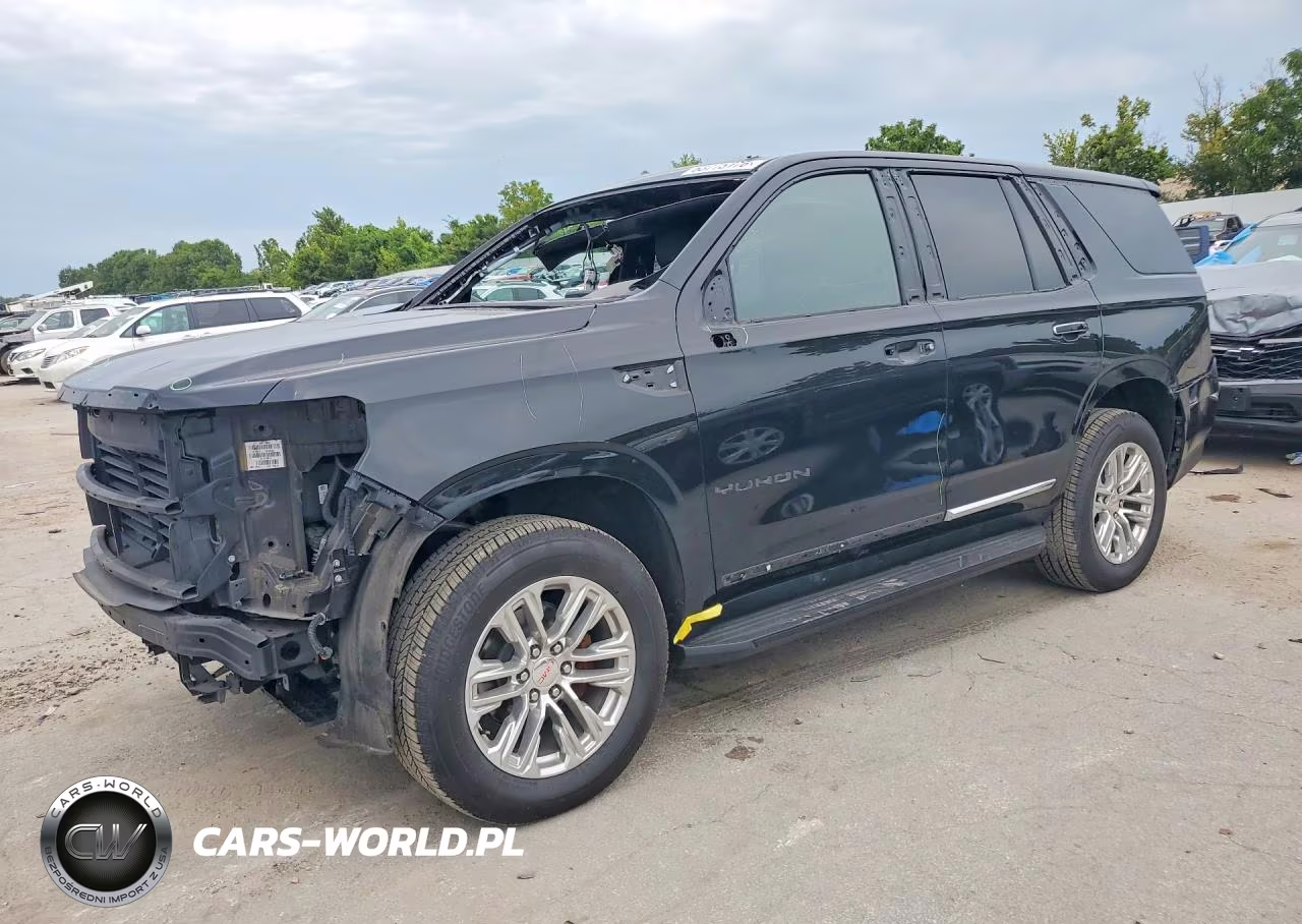 2021 GMC Yukon Slt VIN:1GKS2BKDXMR361420 - 1
