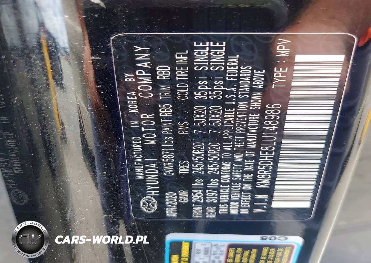 2020 Hyundai Palisade Limited VIN:KM8R5DHE8LU148986 - 13