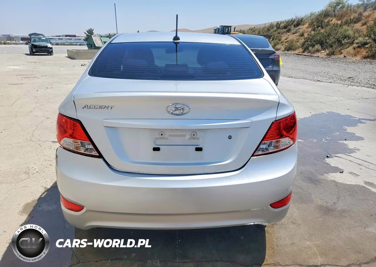 2014 Hyundai Accent Gls VIN:KMHCU4AE6EU775563 - 6
